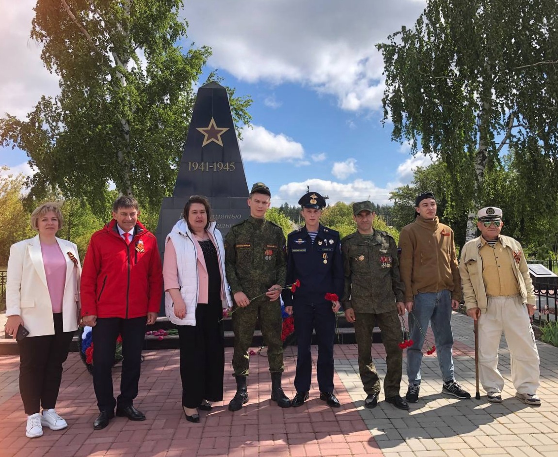 День Победы в поселении.