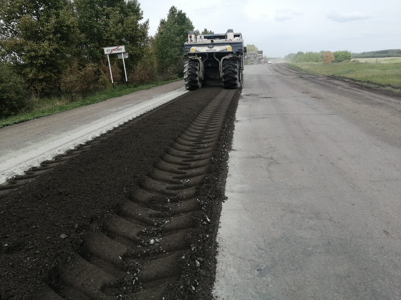 Ремонт автодороги регионального значения Терновка-Жердевка-Эртиль.