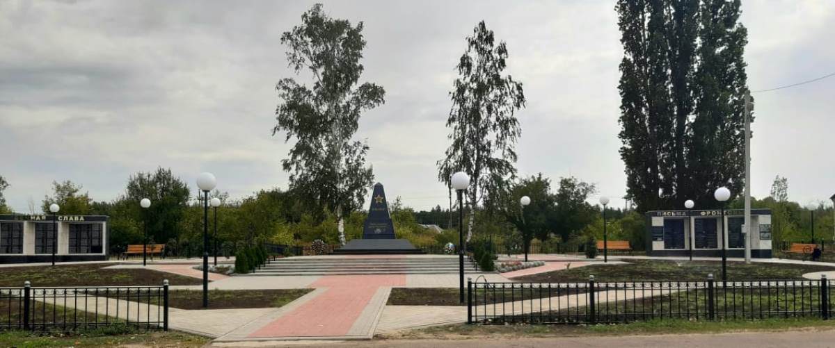 Памятник погибшим воинам в годы Великой Отечественной войны.